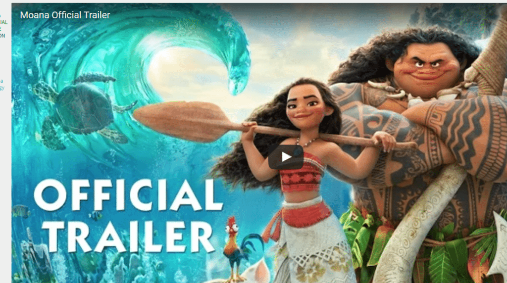 Officiële trailer Moana