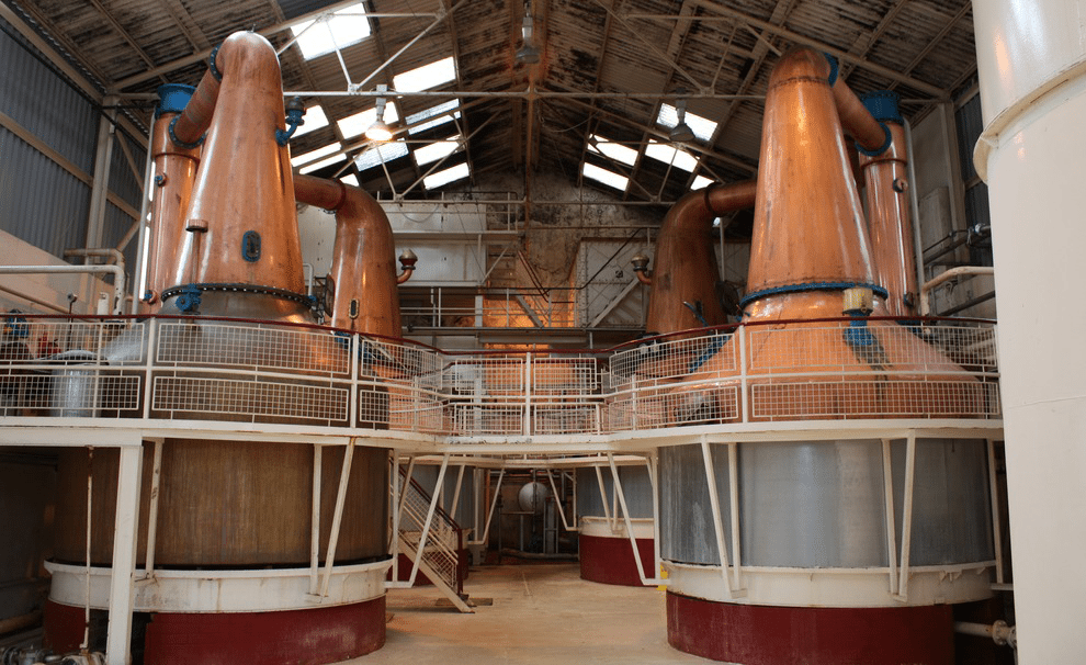 whisky distilleerderij in Schotland