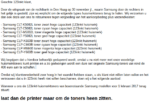 “Stuur uw Samsung printer naar 123Inkt”