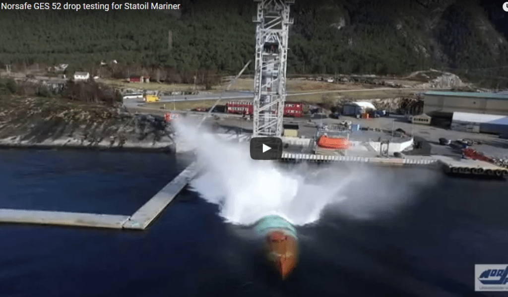 Reddingsboten testen