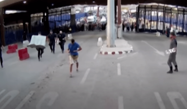 Terrorist afgestopt door roadblock