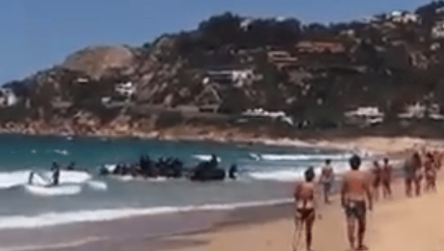 Tientallen migranten arriveren in Spanje per bootje