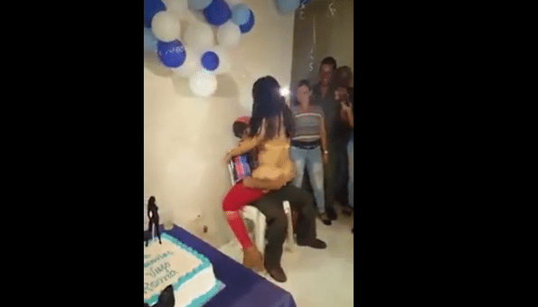 Opa sterft dag later na ruige lapdance