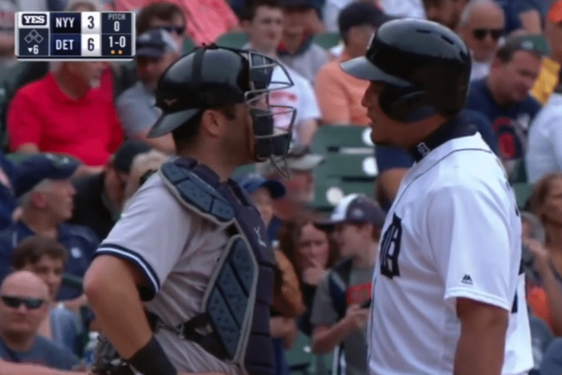 New York Yankees en Detroit Tigers hebben ruzie