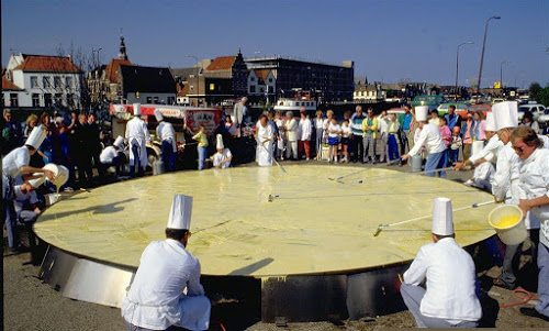 mega grote pannekoek
