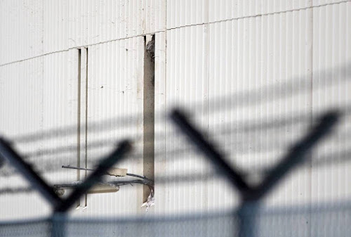 Gevangenis muur