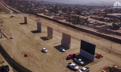 Muren voor border Mexico en VS