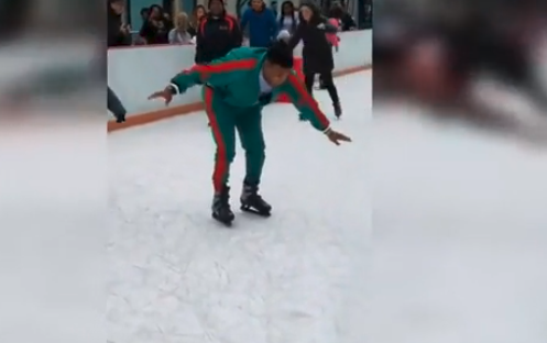 Voor eerste keer op ijs blijkt uitdaging