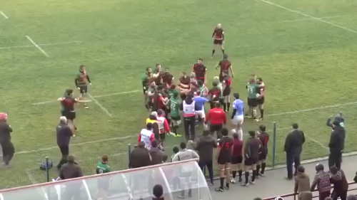 Knokpartij tijdens rugby in Georgië