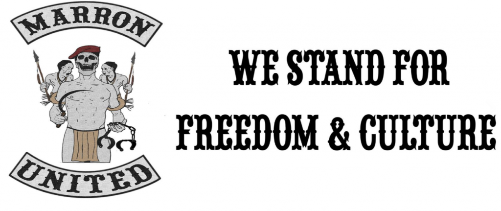 Motorgang Marron United naar 4 Mei herdenking in Amsterdam