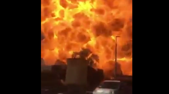 Tankwagen ontploft in Bologna