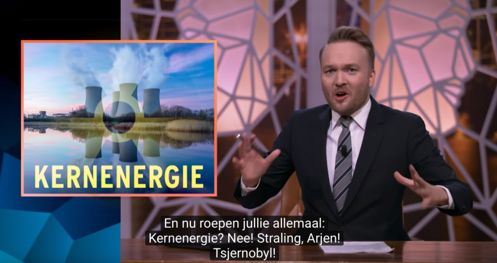 Lubach maakt kernenergie weer trending