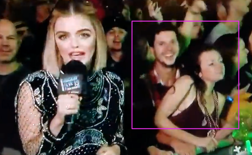 Het was heel gezellig op Times Square tijdens jaarwisseling