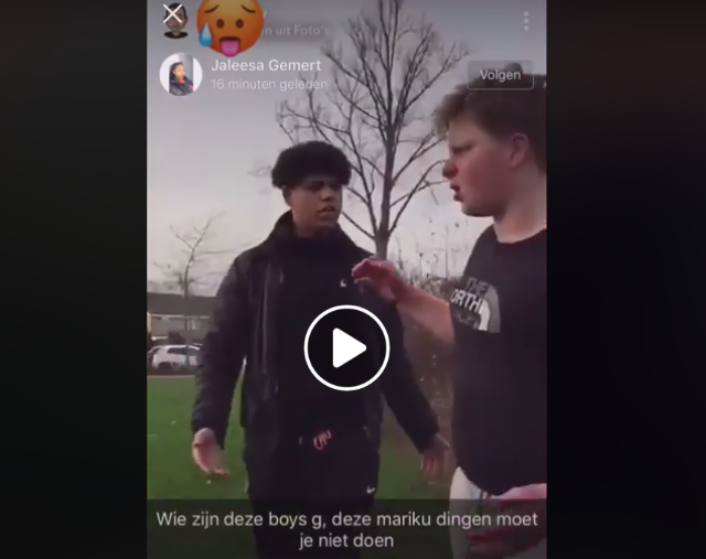 Video: Straatschoffies mishandelen puber in Spijkenisse