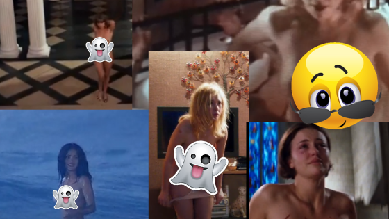 Bekende actrices volledig naakt in films