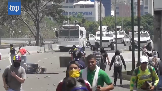 Schokkende beelden uit Venezuela