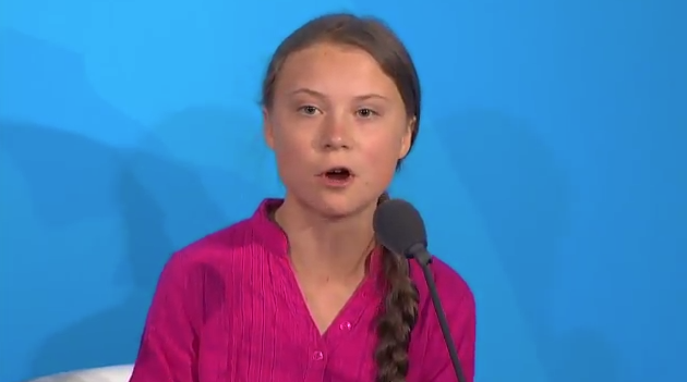 Greta Thunberg: Jullie gaan dood!