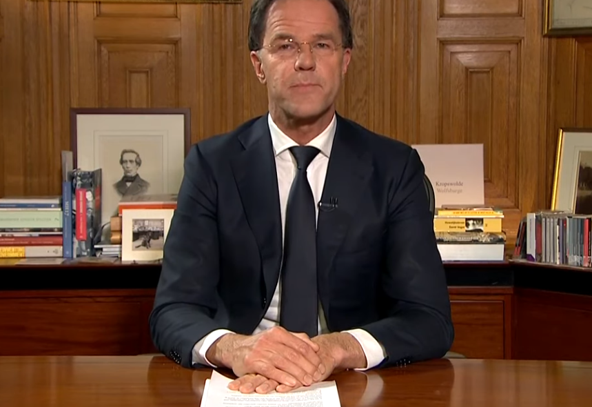 Mark Rutte toespraal Coronacrisis