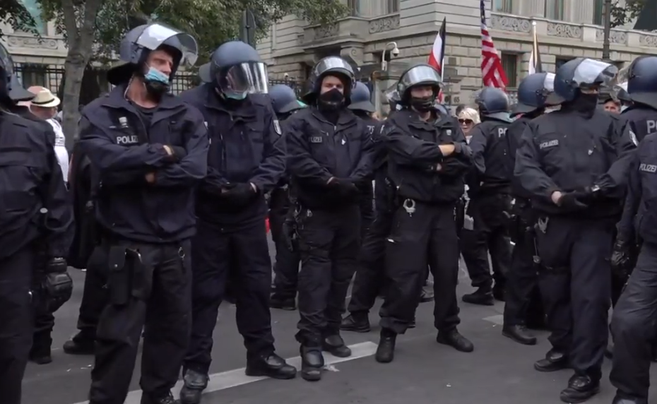 Honderdduizenden demonstranten in Berlijn