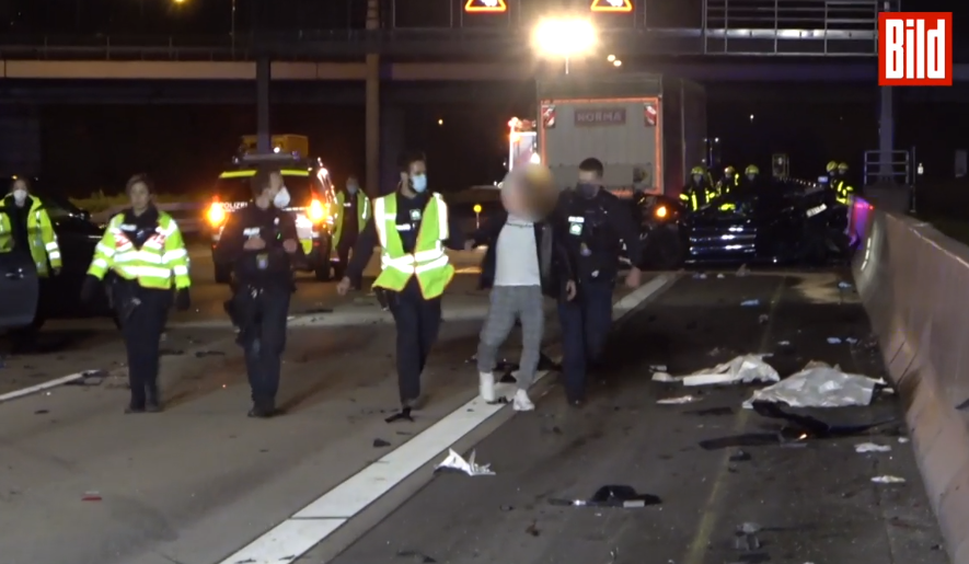 Duitse man filmt dodelijk ongeluk, mag van de politie een kijkje nemen