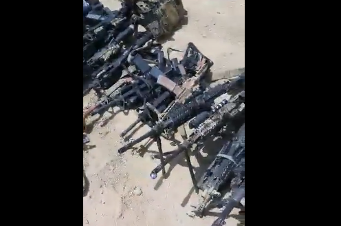 Taliban bedankt Afghanen voor achtergelaten wapens