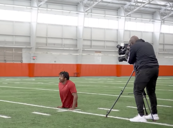 Snelste man op twee handen